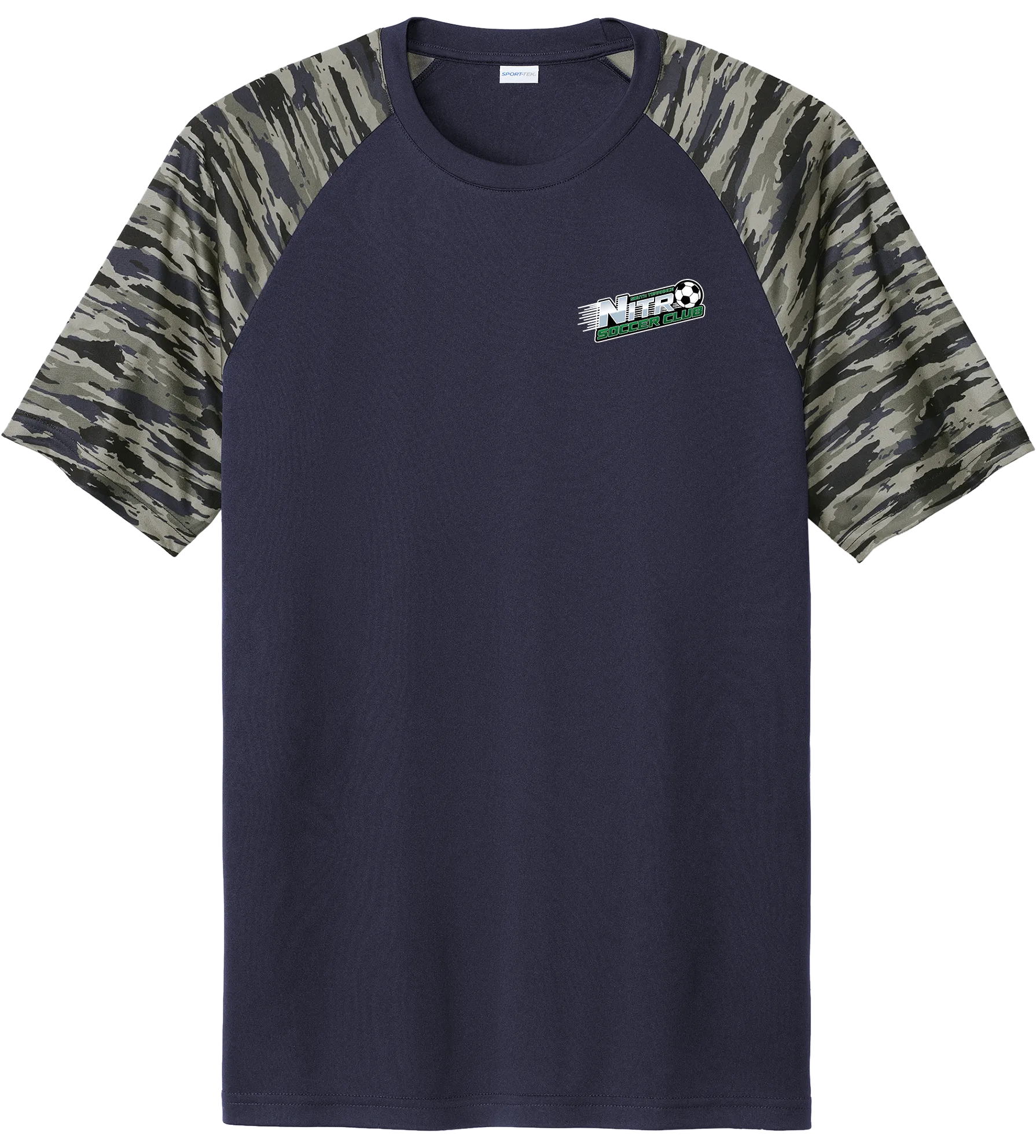Nitro Soccer Drift Camo Colorblock Tee