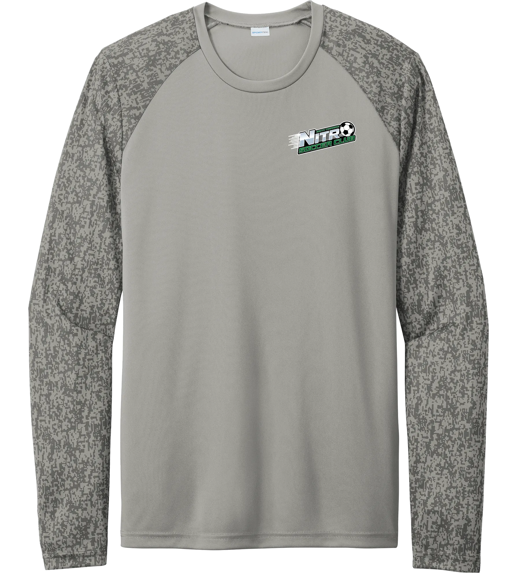 Nitro Soccer Long Sleeve Digi Camo Tee