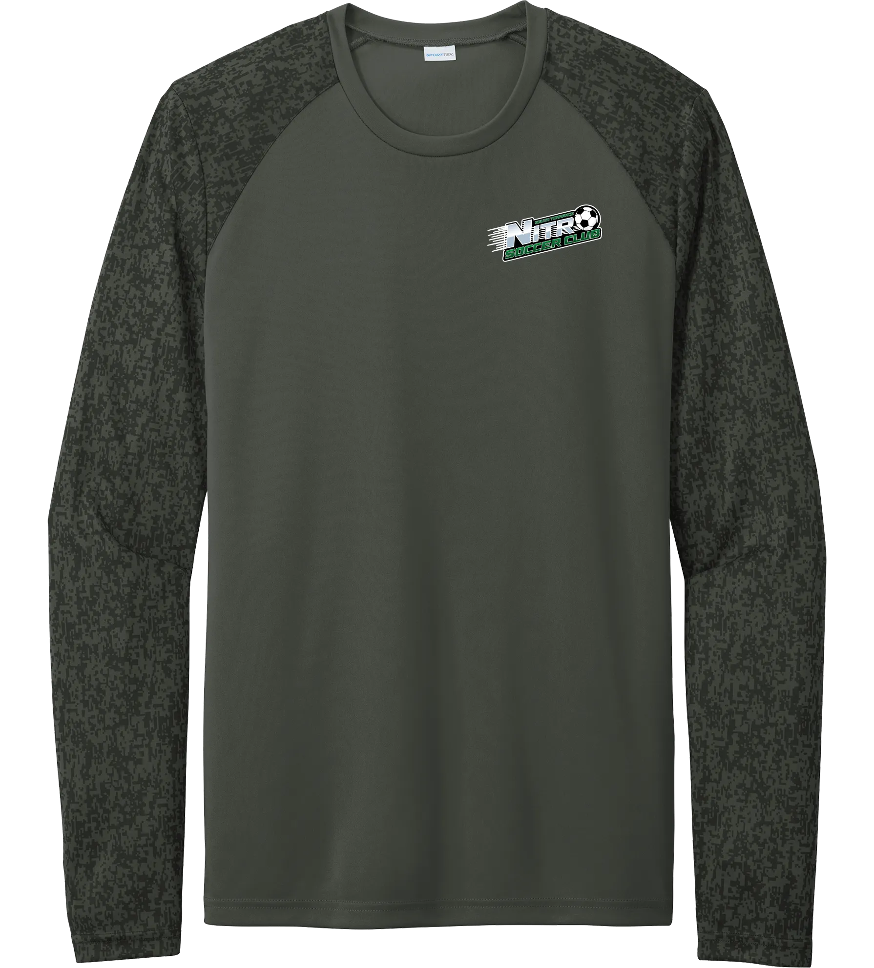 Nitro Soccer Long Sleeve Digi Camo Tee
