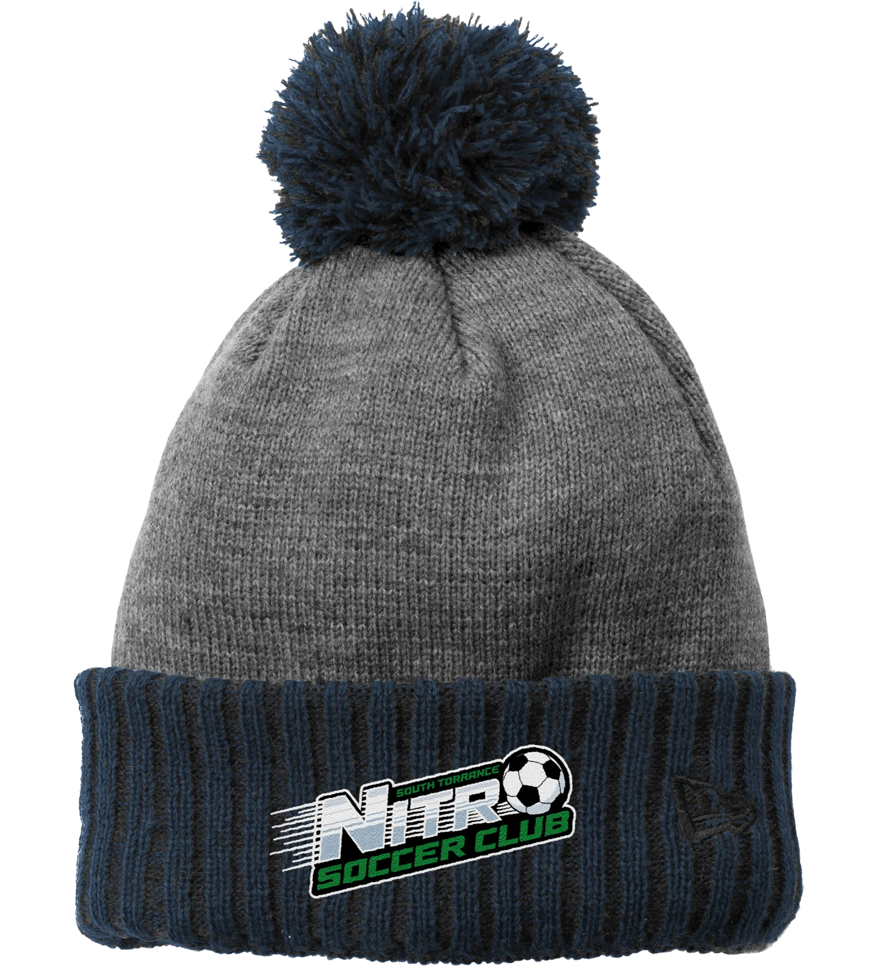 Nitro Soccer New Era Colorblock Cuffed Beanie