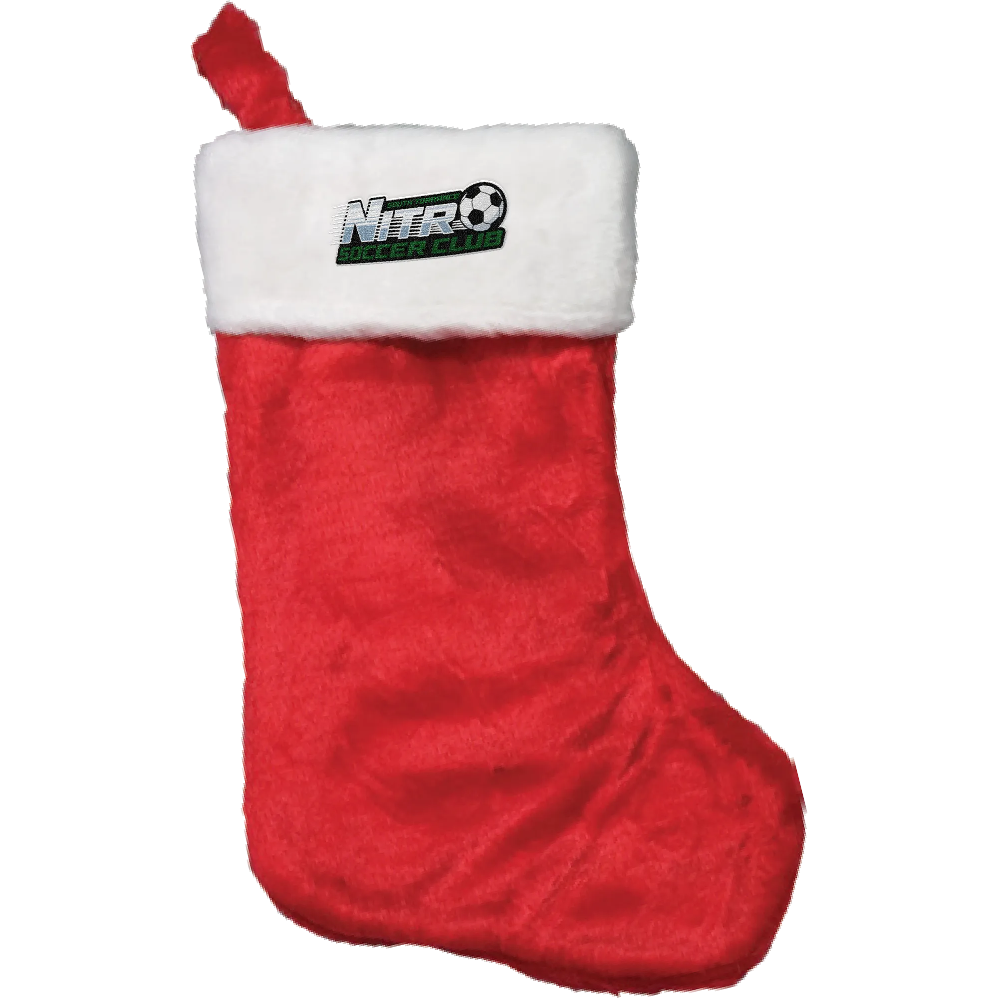 Nitro Soccer Plush Christmas Stocking
