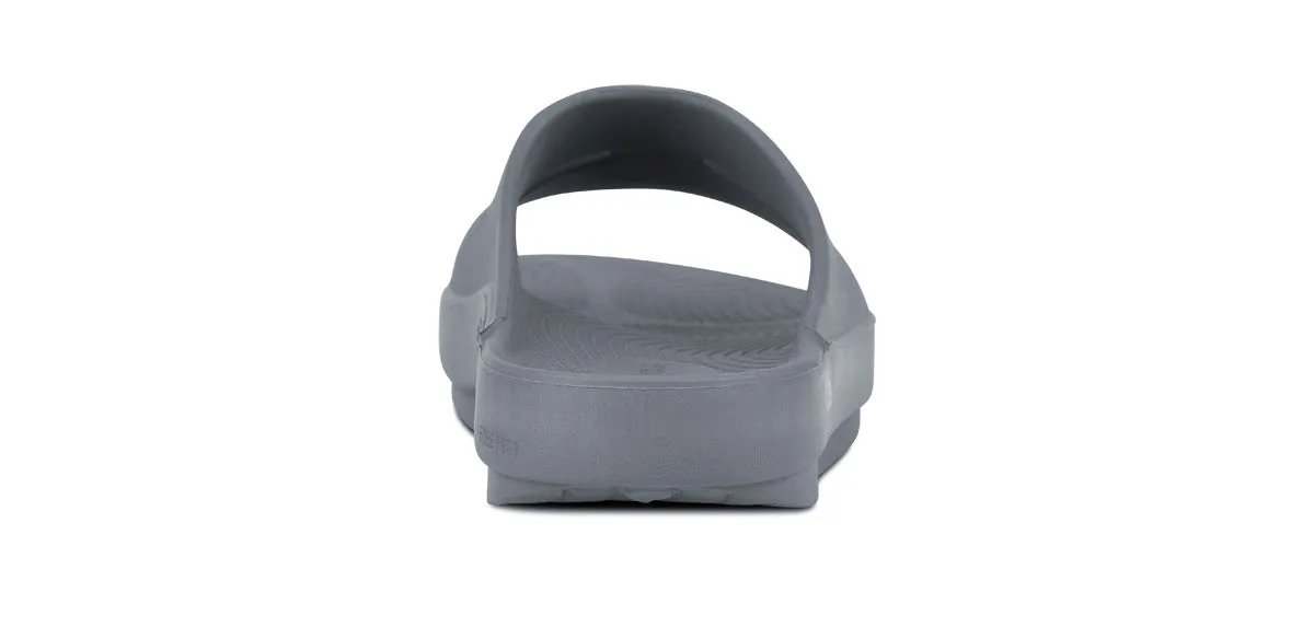 OOFOS Women's OOahh Slide - Slate