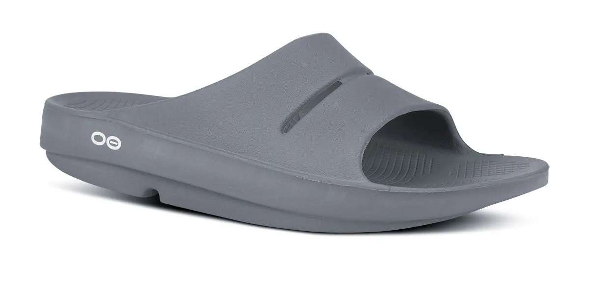 OOFOS Women's OOahh Slide - Slate