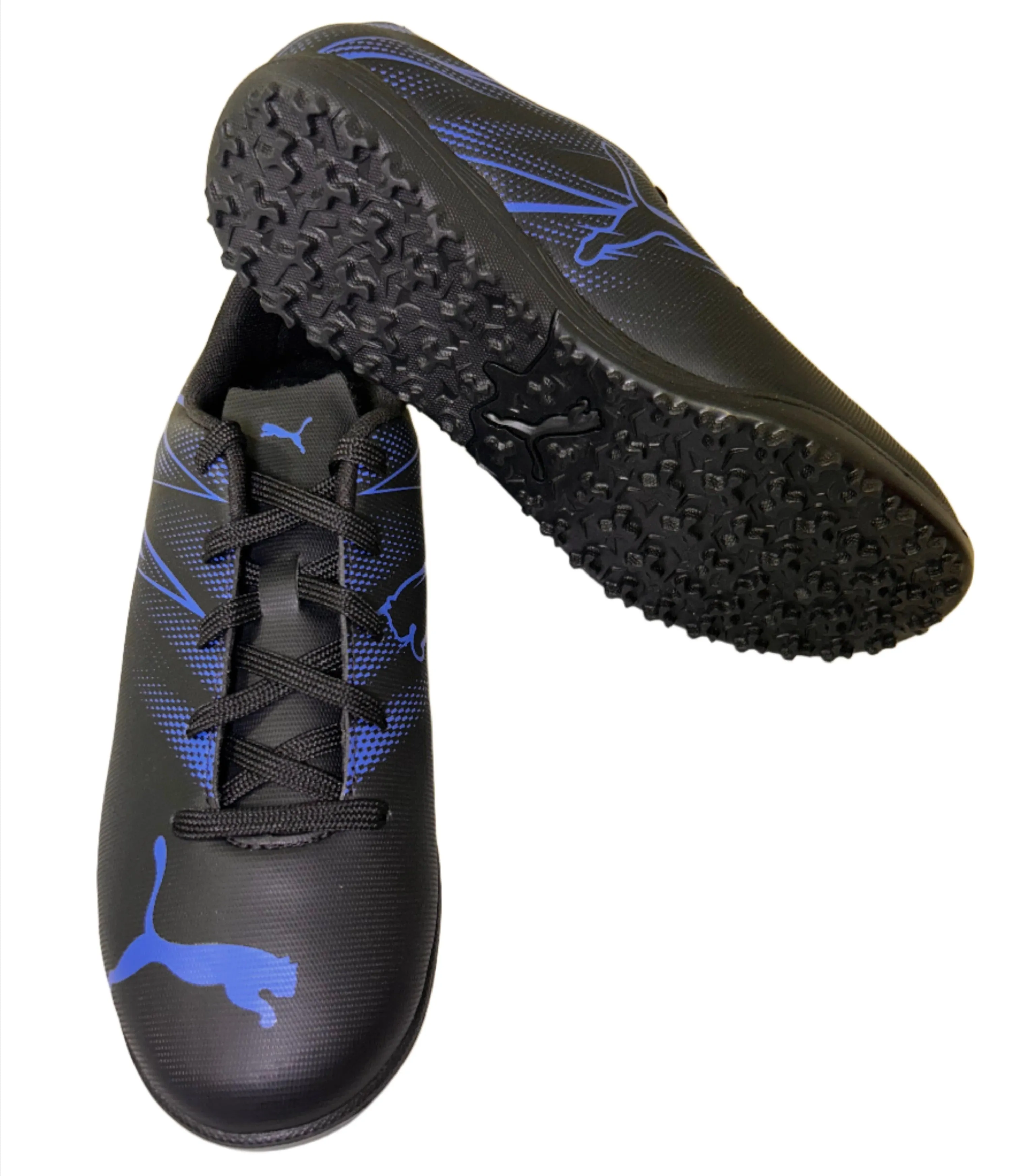 Puma Kids Astro Turf Boot Attacanto TT Jr Black/Bluemazing
