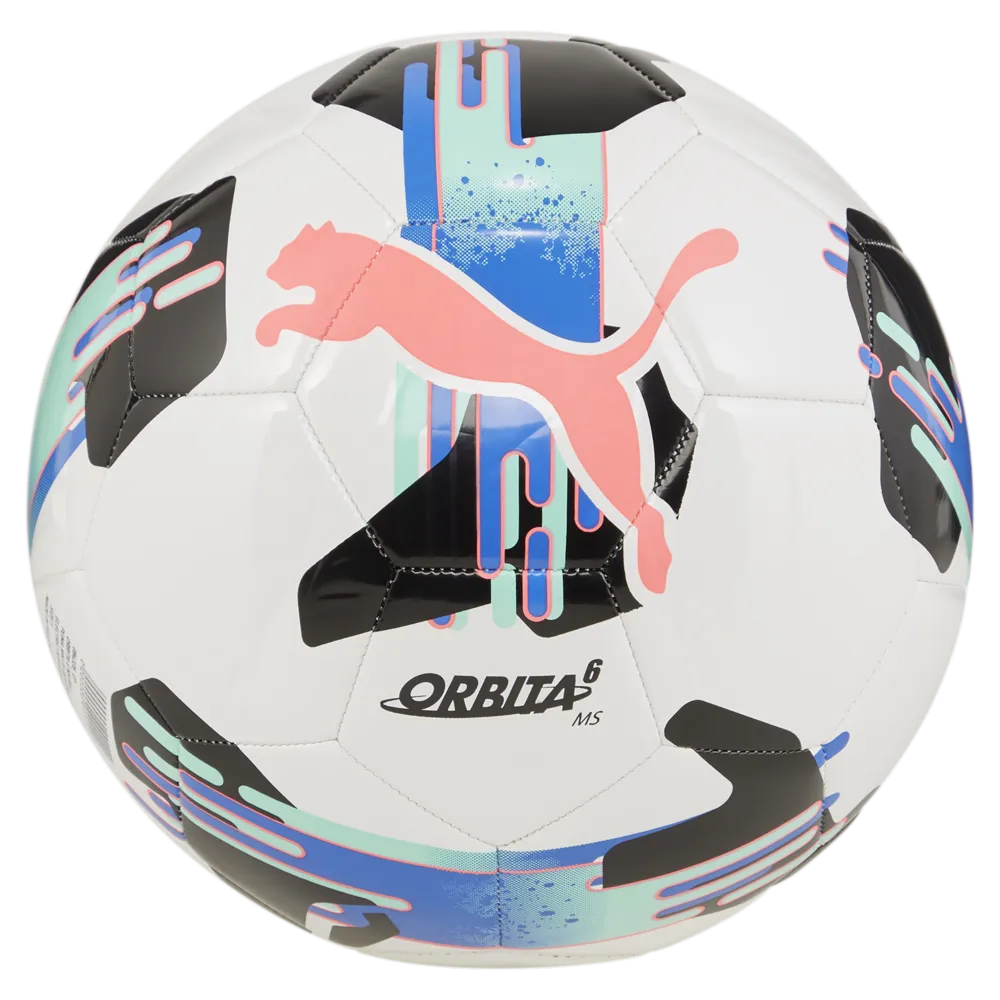 Puma Orbita 6 MS Soccer Ball White/Blue