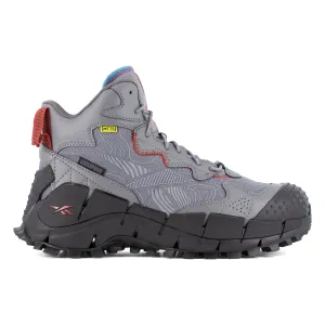 Reebok Mens Zig Kinetica Edge II Grey/Black Leather MetGuard Work Boots 8.5 M