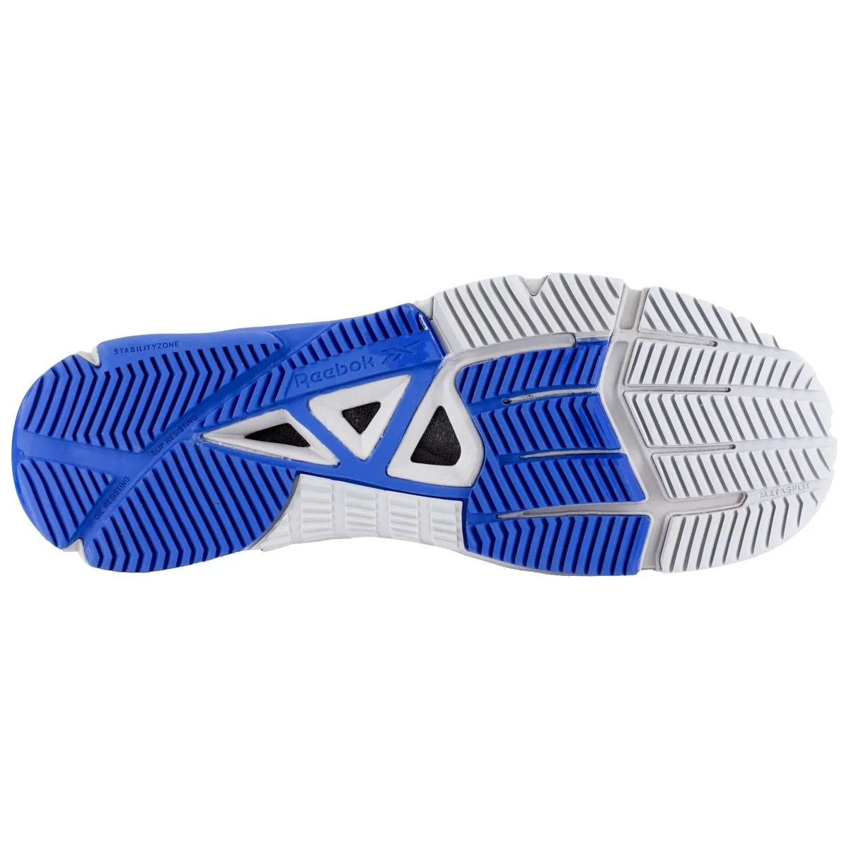 Reebok Women's Blue and Grey and Blue Speed TR Lace Up Composite Toe Work Shoe