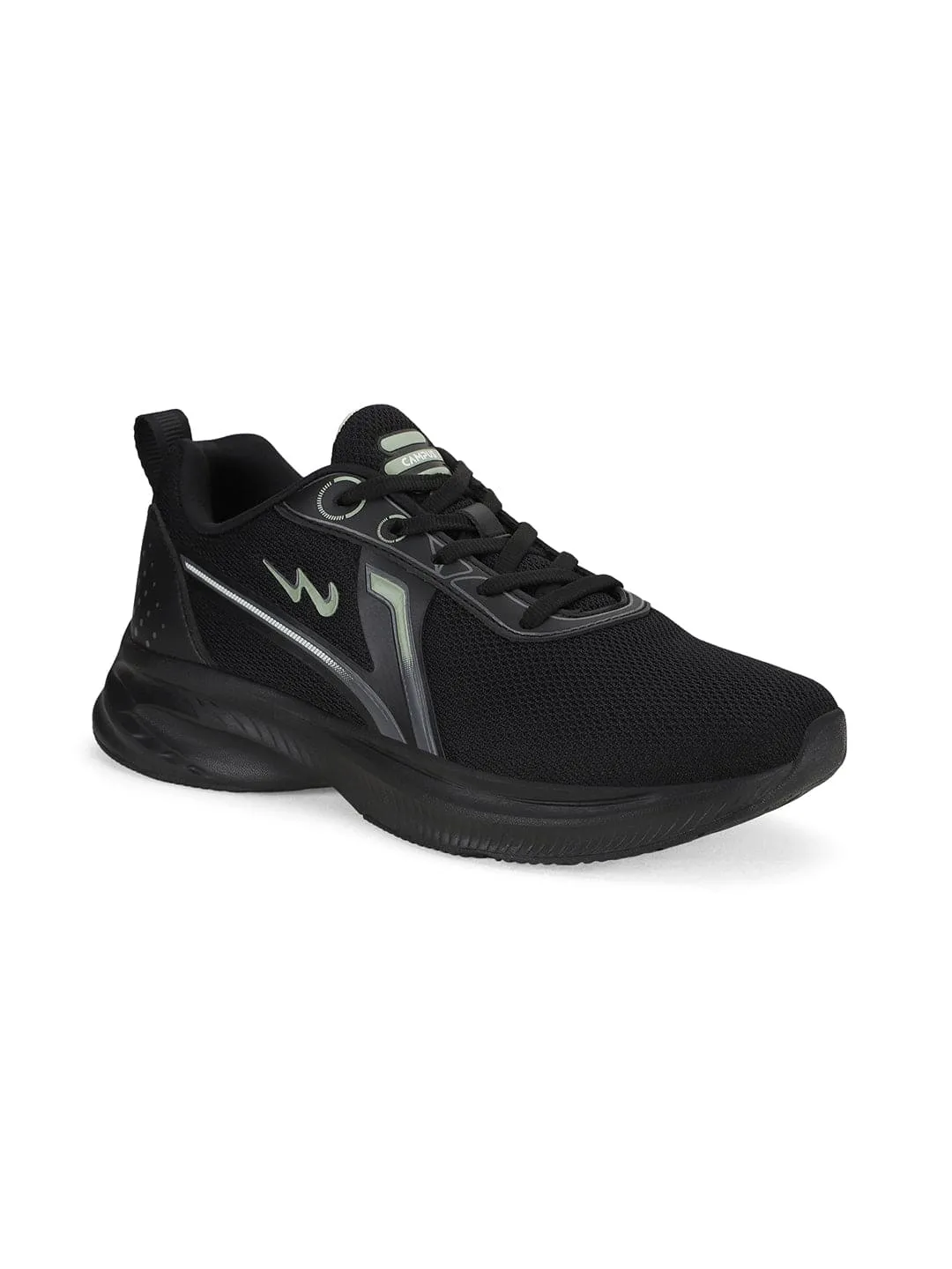 SANTINO Black Men's Sports Shoes