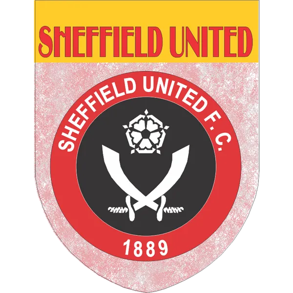 Sheffield United Soccer Team Flag Shield Style