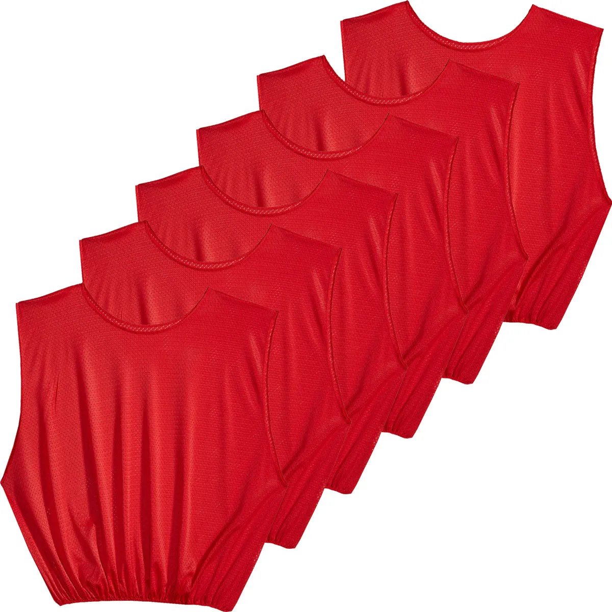 SKLZ Adult Sports Mesh Practice Jerseys 6-Pack