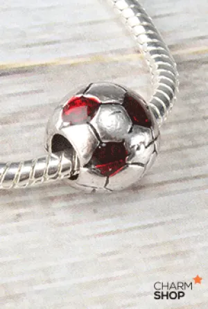 Soccer Bead Charm