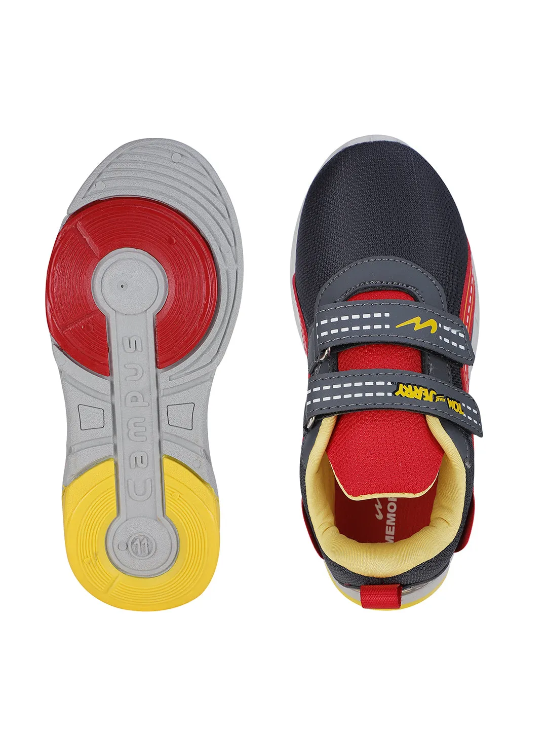 SRM-17V Grey Kid's Sports Shoes