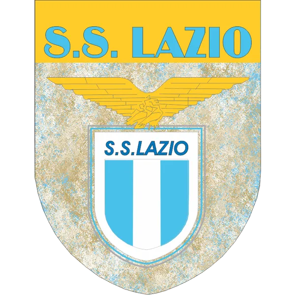 SS  Lazio Soccer Team Flag Shield Style
