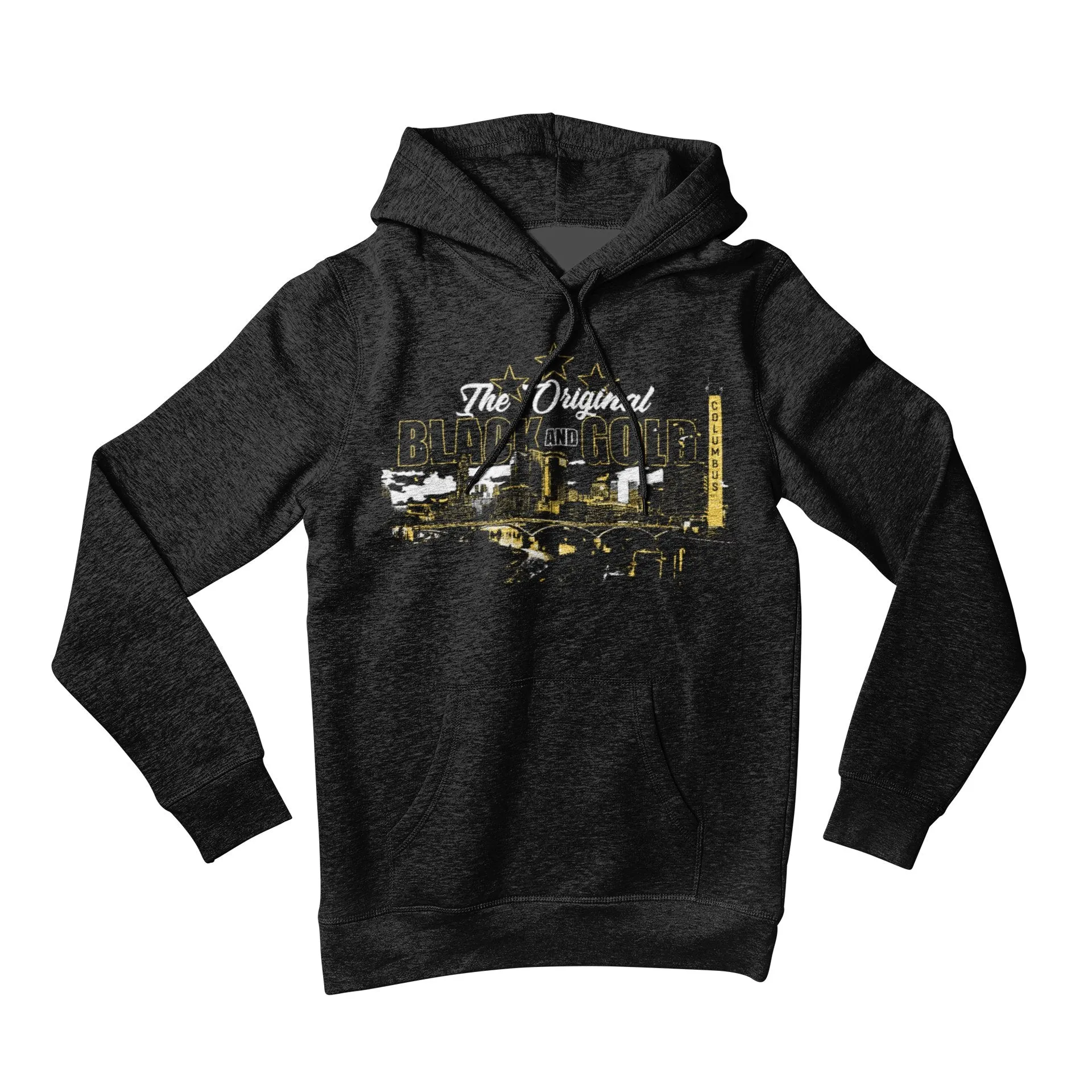The Original Black and Gold Third Star Unisex Soft Hoodie