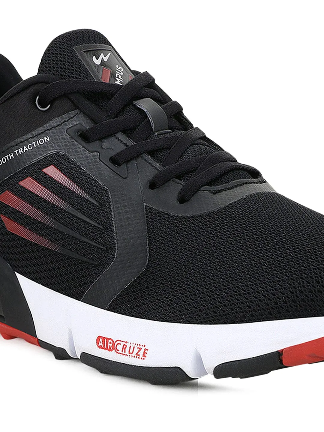TORMENTOR Black Men's Running Shoes