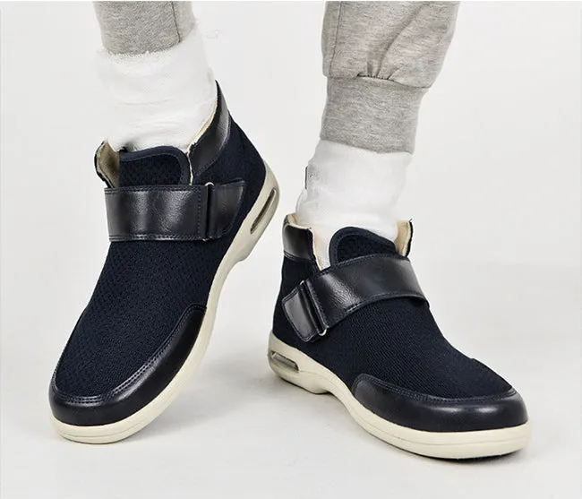 Vanccy Plus Size Wide Diabetic Shoes For Swollen Feet Width Shoes-NW040