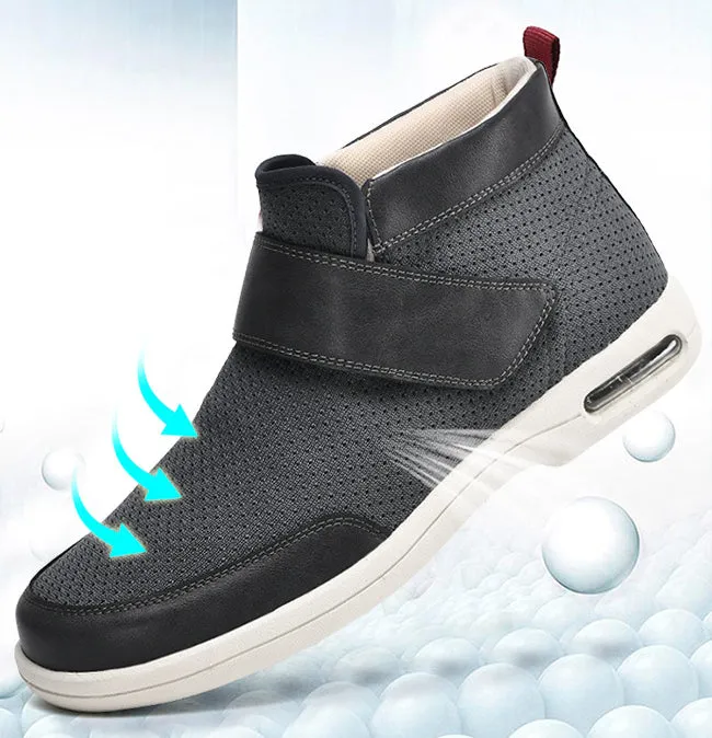 Vanccy Plus Size Wide Diabetic Shoes For Swollen Feet Width Shoes-NW040