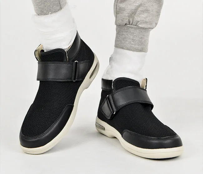 Vanccy Plus Size Wide Diabetic Shoes For Swollen Feet Width Shoes-NW040