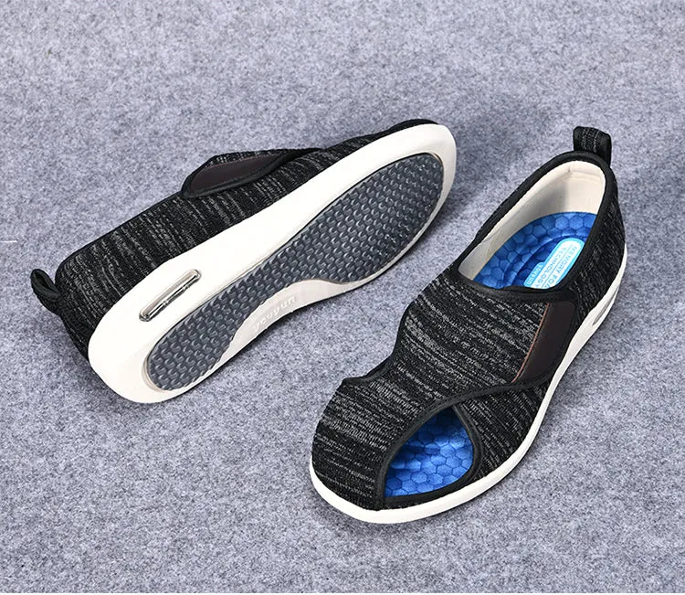 Vanccy Plus Size Wide Diabetic Shoes For Swollen Feet Width Shoes-NW048