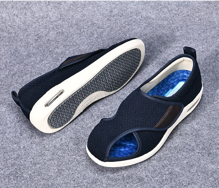 Vanccy Plus Size Wide Diabetic Shoes For Swollen Feet Width Shoes-NW048