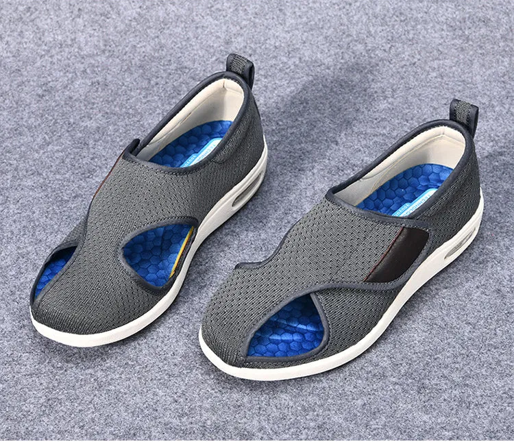 Vanccy Plus Size Wide Diabetic Shoes For Swollen Feet Width Shoes-NW048