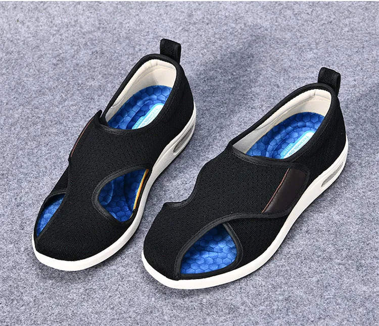 Vanccy Plus Size Wide Diabetic Shoes For Swollen Feet Width Shoes-NW048