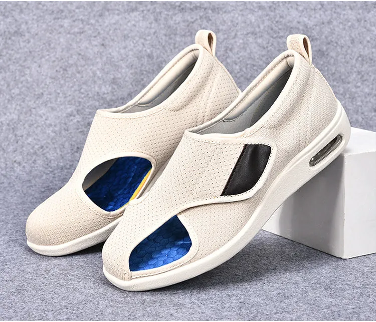 Vanccy Plus Size Wide Diabetic Shoes For Swollen Feet Width Shoes-NW048