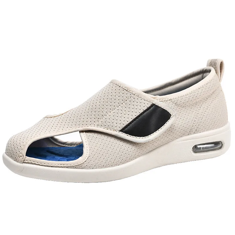 Vanccy Plus Size Wide Diabetic Shoes For Swollen Feet Width Shoes-NW048