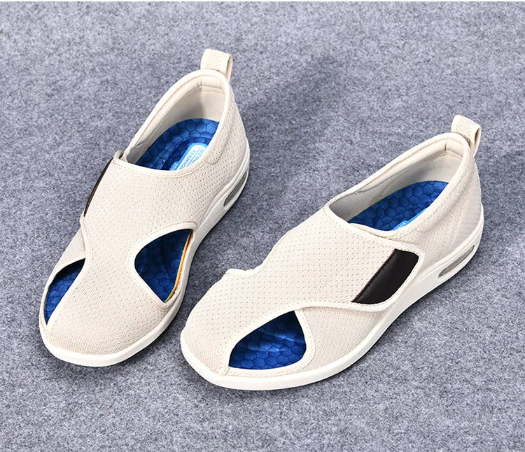 Vanccy Plus Size Wide Diabetic Shoes For Swollen Feet Width Shoes-NW048