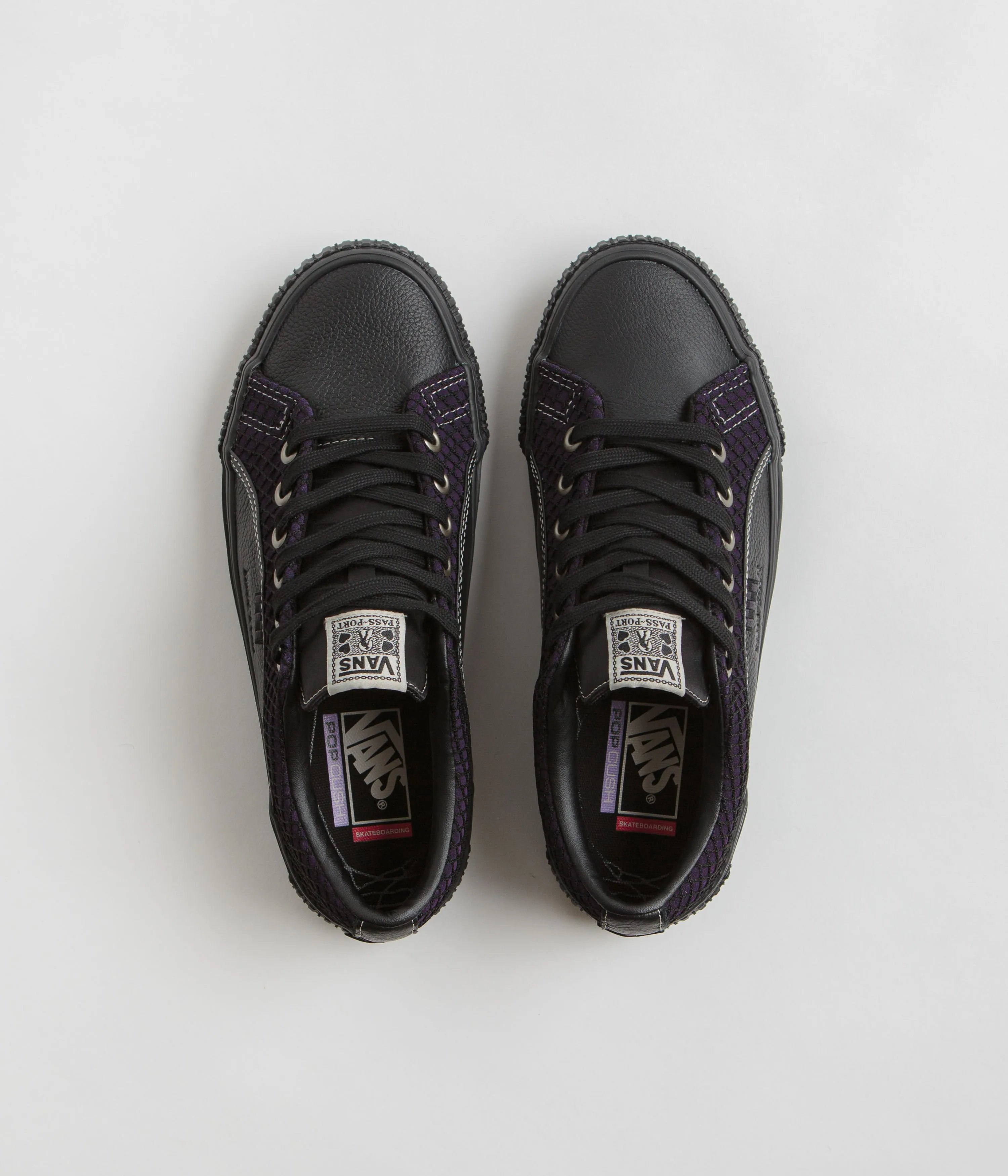 Vans Skate Lampin Shoes - (Pass Port) Black