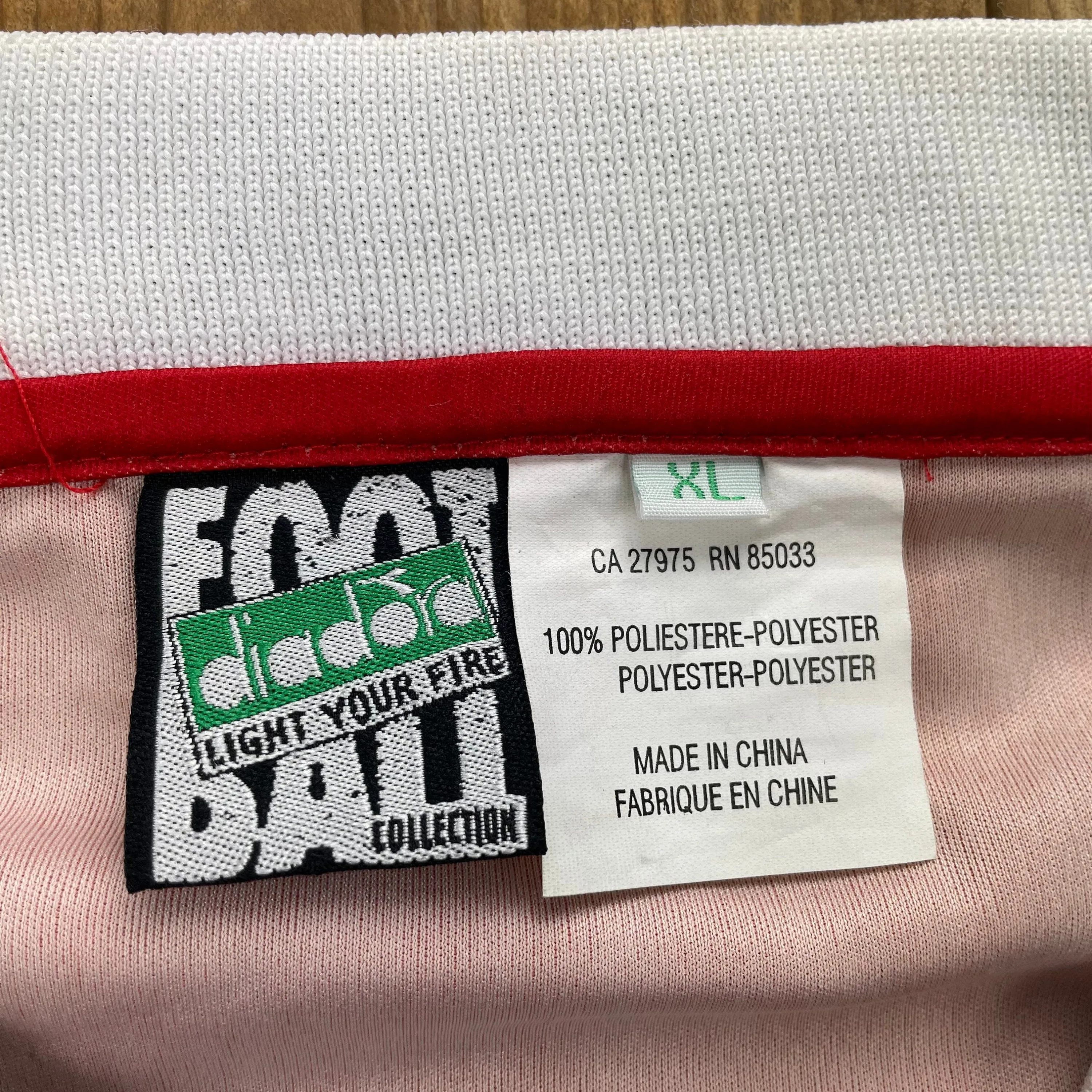 Vintage 1990s Diadora Football Soccer T-Shirt