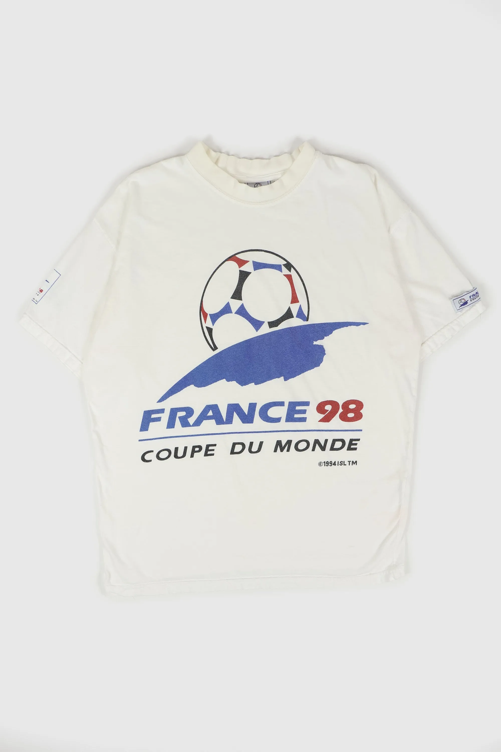Vintage 1998 France Soccer Tee
