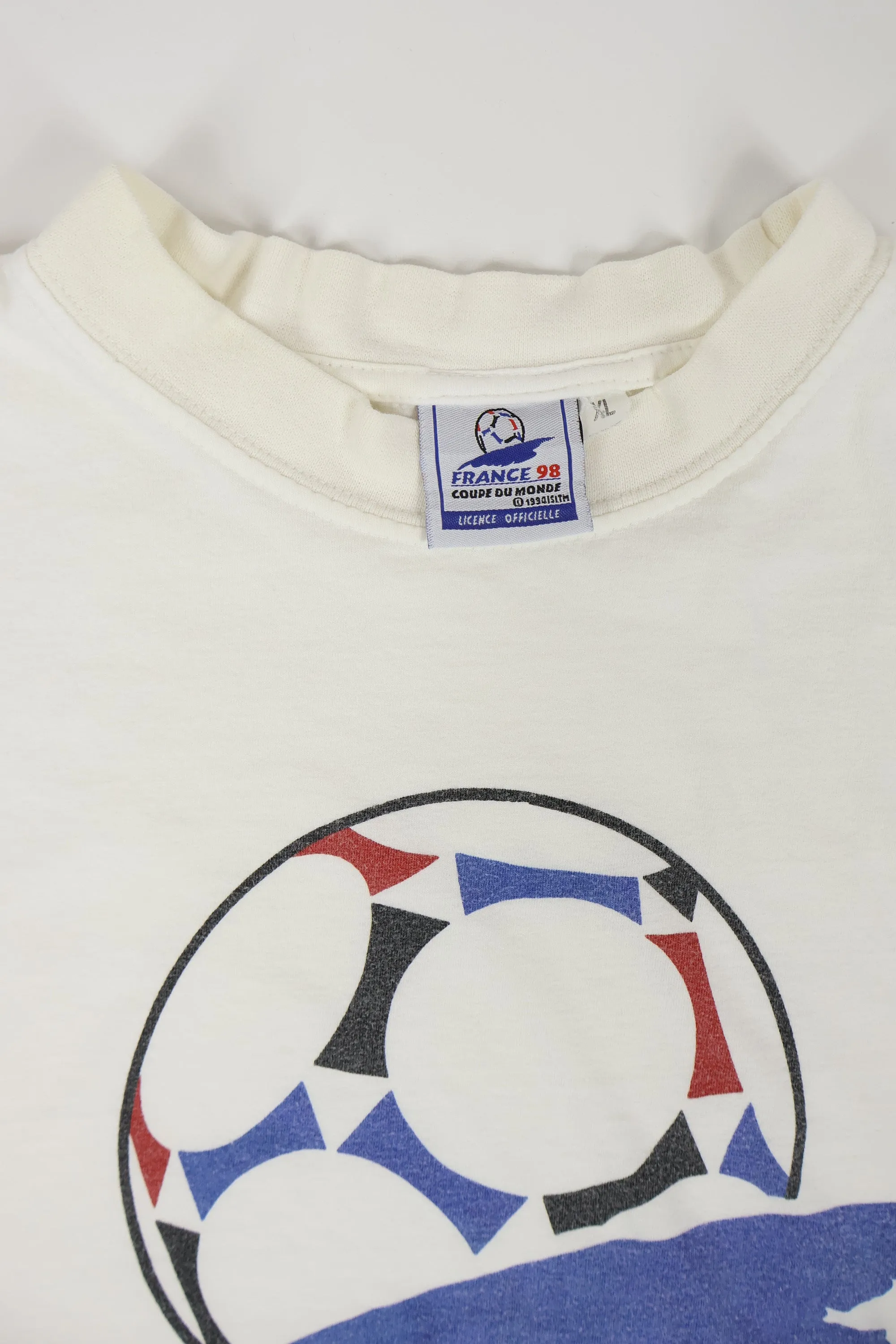 Vintage 1998 France Soccer Tee