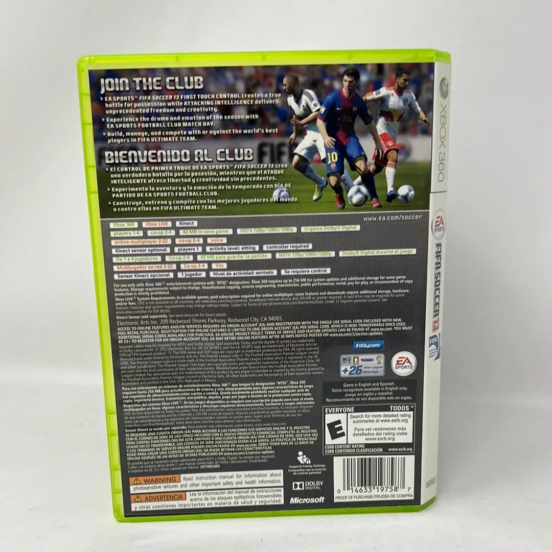 Xbox 360: Fifa Soccer ‘13